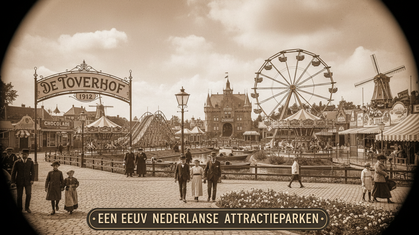 History of Dutch theme parks
