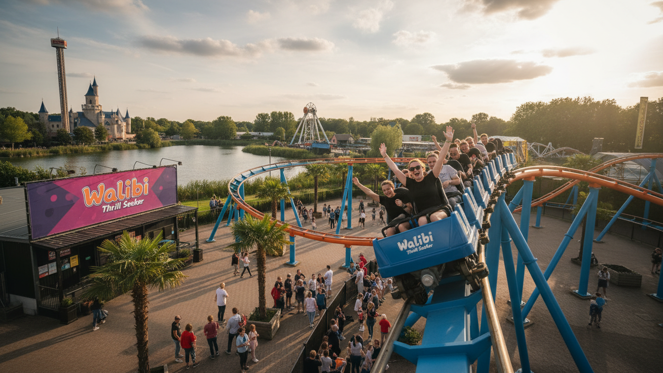 Walibi Holland thrill rides